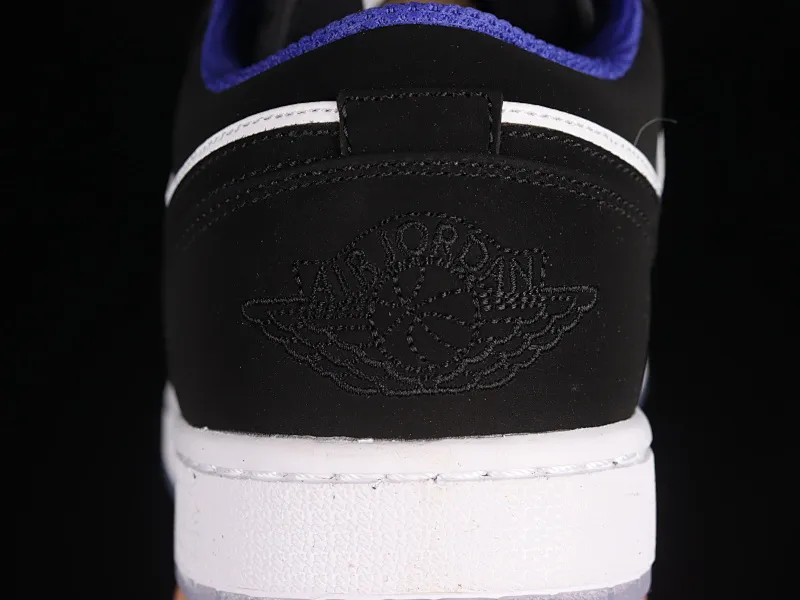 All categories Air Jordan Jordan series basketball shoes Air Jordan 1 Low Air Jordan 1 Low AJ1 Joe 1 crystal black and white low-top cultural basketball shoes 553558-108